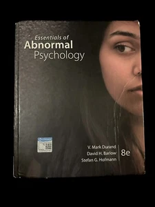 Essentials of Abnormal Psychology 2018 Hardcover Durand Barlow-8th Edition - Picture 1 of 2