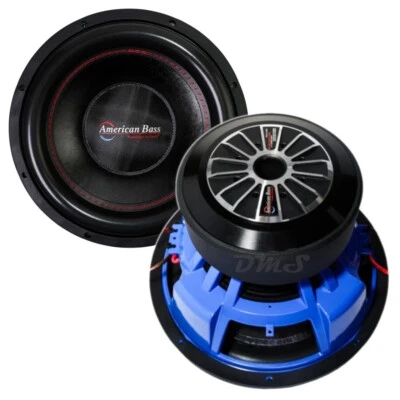 American Bass HD VELOCITY 15 Inch 4400W DVC 2 Ohm Car Subwoofer | VELOCITY1522 - Image 1 of 4