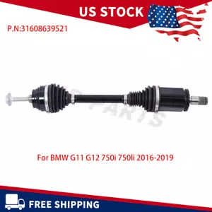 Front Left Driver Side Axle Shaft FOR BMW G11 G12 750i 2016 2017-2019 AWD - Picture 1 of 9