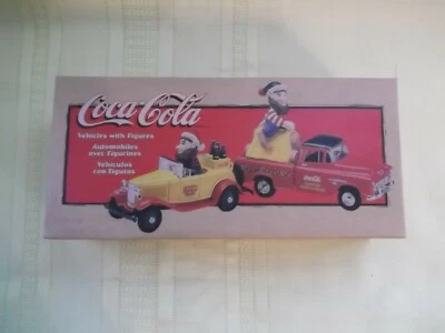 1998 ERTL COCA COLA NORTH POLE BOTTLING WORKS 2 VEHICLE SET 1/43  - Image 1 of 4