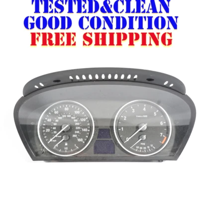 Velocímetro painel de instrumentos BMW X5 E70 2007 - 2010 9153837 FABRICANTE DE EQUIPAMENTO ORIGINAL 150k - Imagem 1 de 4