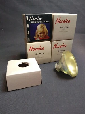 REPLACEMENT BULB FOR OSRAM Norelco EFR 150W 15V X4 NOS - Image 1 of 2