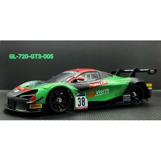 GL Racing New in Box 1/28 GL 720S GT3 body-005 #38 Body Wheel Base 102mm - Image 1 of 1