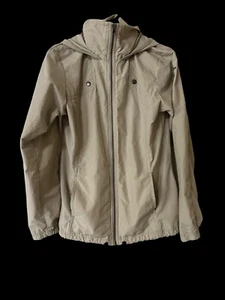 Columbia Size M, Women’s Full Zip, Hooded Basic Jacket, Khaki Color - Picture 1 of 7