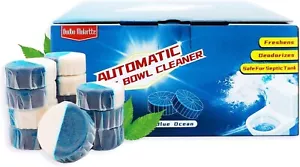 12 PACK Toilet Cleaner Household Automatic Toilet Bowl Cleaner Tablets Blue Wate - Picture 1 of 9