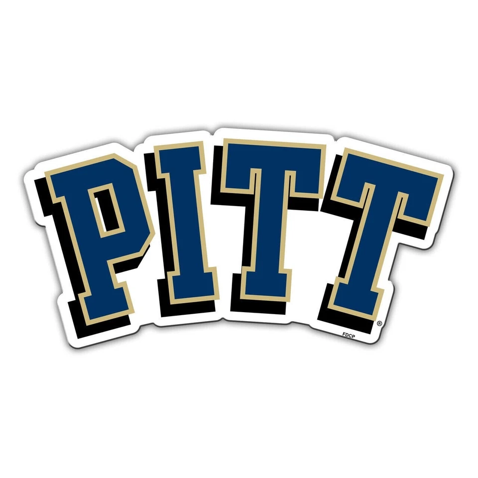 Imán para coche Pitt Panthers NCAA 12" troquel Fremont Foto 1 de 1