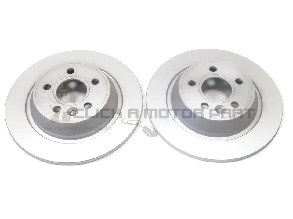 FORD MONDEO MK4 2007-2015 LA MAYORÍA DE LOS MODELOS TRASEROS 2 DISCOS DE FRENO CONJUNTO NUEVO (SIN PASTILLAS) Foto 1 de 1