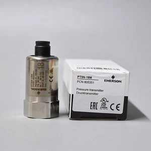 1PCS New For EMERSON Pressure Sensor PT5N-18M 0...18 bar IN : 7...33 V DC - Picture 1 of 3
