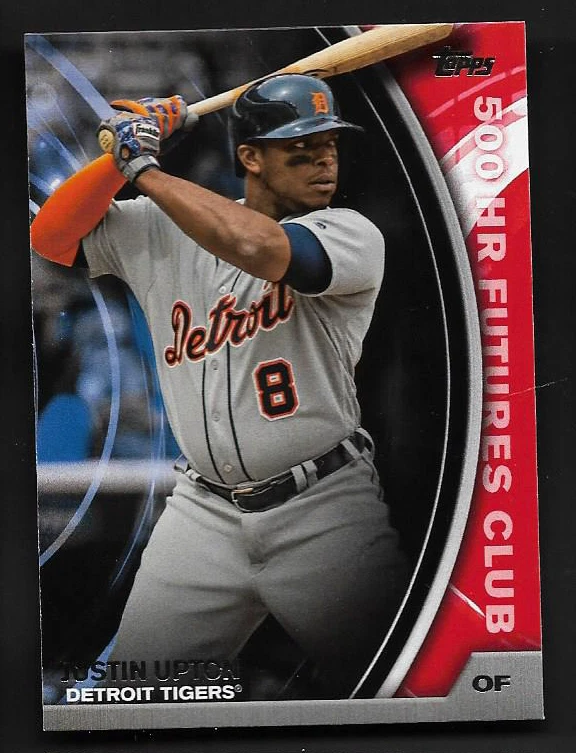 2016 Topps Update 500 HR Home Run Futures Club Insert Justin Upton # 500-14 - Image 1 of 1