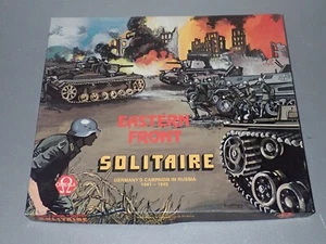 Eastern Front Solitaire Omega Games 1st Ed, 1986 Unpunched, Complete - Picture 1 of 16
