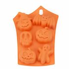 Halloween Silicone Cake Mold Decors Ice Cubes Tray Soap Chocolate Baking Tools