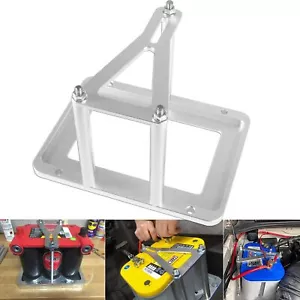 Car Billet Battery Tray Hold Down Trunk Relocation Box Aluminum Racing Mount - Picture 1 of 10
