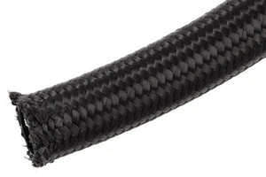 NYLON BLACK PRO SERIES LIGHTWEIGHT HOSE -04 LINE X 3FT .22" I.D. .44"O.D RACING - Picture 1 of 2