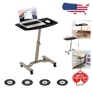 Stylish Rectangular Height Adjustable Desk Cart | Perfect for Adult Workspaces - Picture 1 of 7