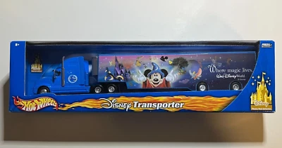 Remolque camión Hot Wheels semi Walt Disney World Disneyland Resort NUEVO Foto 1 de 4