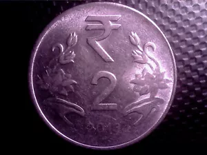 INDIA 2 RUPEES 2013 MAY29F - Picture 1 of 2