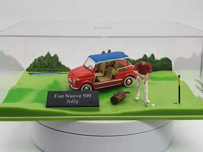 Fiat 500 Jolly Ghia Edicola 1/43 Viola - Immagine 1 di 3