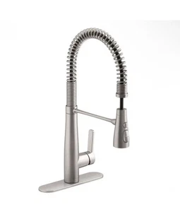 NEU Kohler Vind SemiProfessionelle herunterziehbare Küchen-Spültischarmatur Edelstahl - Bild 1 von 9