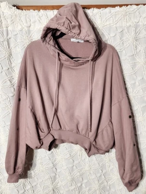 Женская мешковатая толстовка с капюшоном Young Fabulous Broke размер S/M розовая розово-лиловая спортивная повседневная - Изображение 1 из 4