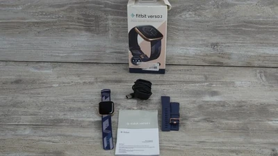 Reloj inteligente Fitbit Versa 2 edición especial fitness salud actividad rastreador L&S Foto 1 de 4