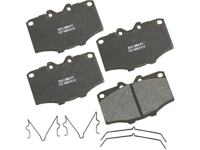 Juego de pastillas de freno delanteras Bendix 95675ZGBP 1986 1987 1985 Toyota 4Runner 1984-1989 Foto 1 de 2