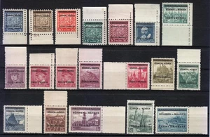 Böhmen & Mähren 1939 postfrisch Mi 1-19 (+2PI-Nr) Sc 1-19 Deutsches Protektorat (VI) ** - Bild 1 von 2