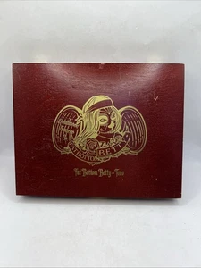 Fat Bottom Betty Toro Empty Wooden Cigar Box 9⅛x7⅜x1⅜ - Picture 1 of 8