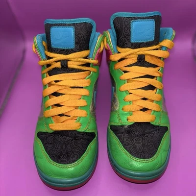 Nike 393426-991 Zoom iD Hi Dunk Zapatillas Deportivas Metálicas Para Mujer Talla 7 (0265) Foto 1 de 4