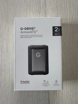 SanDisk Professional SanDisk Professional G-DRIVE ArmorATD 2TB, Space Grey - Image 1 of 4