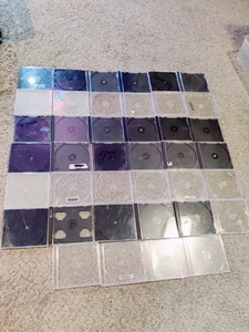 40 Stück STANDARD CD Jewel Case mit Fach 10,4 mm Posten verschiedene Qualität klar schwarz - Bild 1 von 1