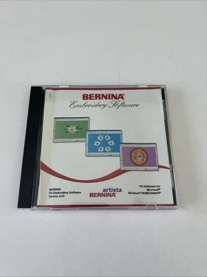 Bernina Embroidery Software 4 Installation Replacement CD (No Dongle) - Image 1 of 2