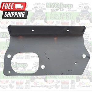 76-86 CJ 1987-1995 YJ Jeep Wrangler tablero número soporte limpiaparabrisas placa de respaldo - Imagen 1 de 15