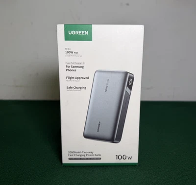 Banco de alimentación de carga rápida bidireccional UGREEN 100W 20000mAh Foto 1 de 4