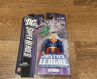 DC SUPER HEROES - LIGA DE LA JUSTICIA ILIMITADA 4" SUPERMAN CON KRIPTONITA Foto 1 de 3