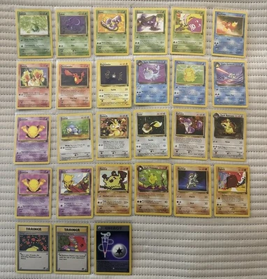 Pokemon TCG Team Rocket Original Series WOTC 2000 Vintage x 27 Card Bundle - LP - Image 1 of 2