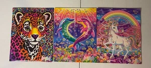 Lot Of 3 New Lisa Frank Folders Hunter, Rainbow Mischief, Dancing Dolphins 2020 - Picture 1 of 6