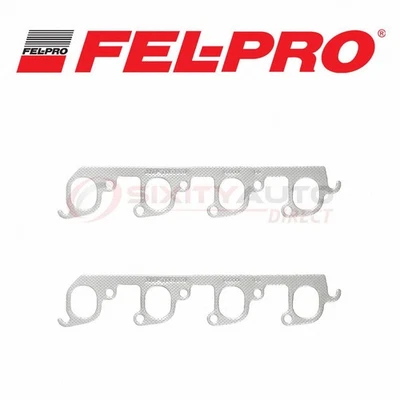 Fel-Pro Exhaust Manifold Gasket Set for 1978-1982 Ford Bronco 5.8L 6.6L V8 - xn Foto 1 de 4