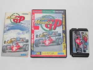 Mega-Drive Genesis -- Super Monaco GP -- included box & manual. JAPAN. MD. 11464 - Picture 1 of 6