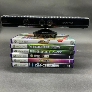 Microsoft Xbox 360 Kinect Connect Motion OEM Modell 1414 Sensorleiste mit 5 Spielen - Bild 1 von 8