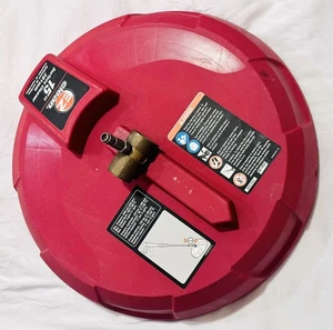 "Limpiador de superficies EZ Clean 15"" accesorio rojo redondo lavado eléctrico 3300 psi" - Imagen 1 de 6