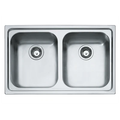 FRANKE RADAR RRX620 LAVELLO 2 VASCHE 86x50CM COLORE INOX - 8586292 - Immagine 1 di 2