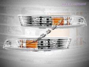Fit For 94-97 Acura Integra Front Bumper Lights Clear 95 96 NEW - Picture 1 of 1