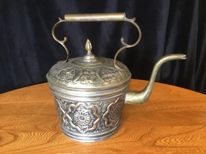 Großer Israelischer Wasserkocher aus Messing - Bild 1 von 5