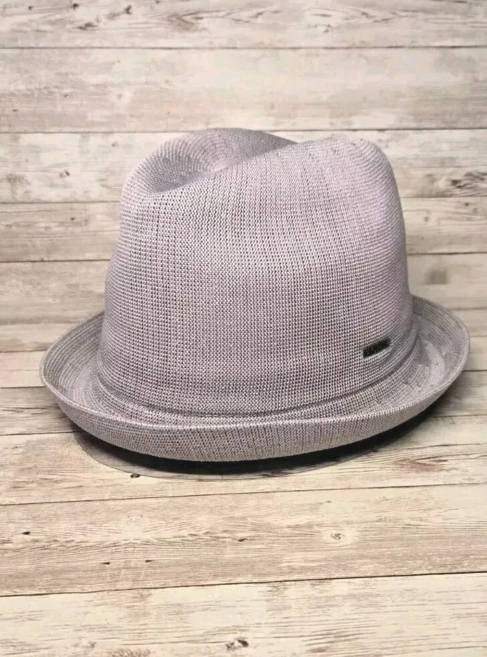 Sombrero KANGOL Tropic Player, Gris, Talla S, Nuevo con Etiquetas Foto 1 de 4