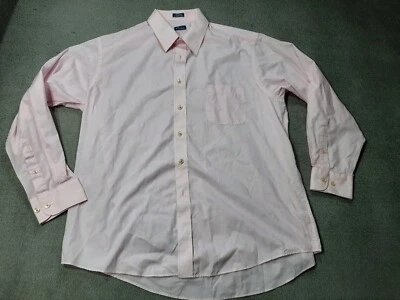 Campia Moda Mens Button Up Shirt Size XL Long Sleeve 17-17.5 34/35 Pink - Image 1 of 4