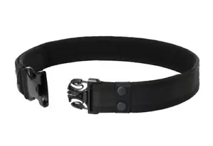 Black Heavy Duty Tactical Nylon Belt Load Bearing Police Security Military 54mm - Picture 1 of 5