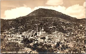 Foto postal real de colección Taxco Guerrero México vista panorámica ciudad años 40 RPPC - Imagen 1 de 2