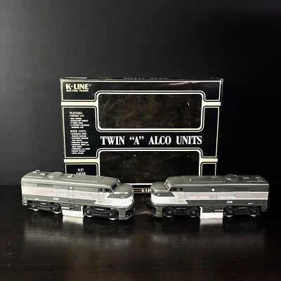 K-Line O Gauge Twin A Alco Units Southern Pacific In The Box Inv-1785 - Image 1 of 4