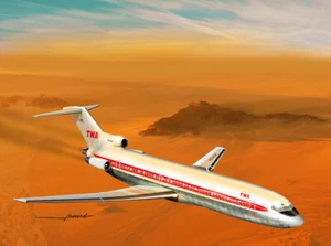 Mach 2 Models 1/72 BOEING 727 TWA Airlines - Picture 1 of 1