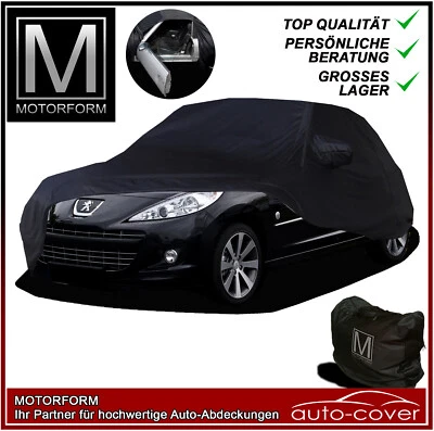 Peugeot 207 207CC Indoor garaje completo Car Cover garaje de tela negro súper suave NUEVO Foto 1 de 4
